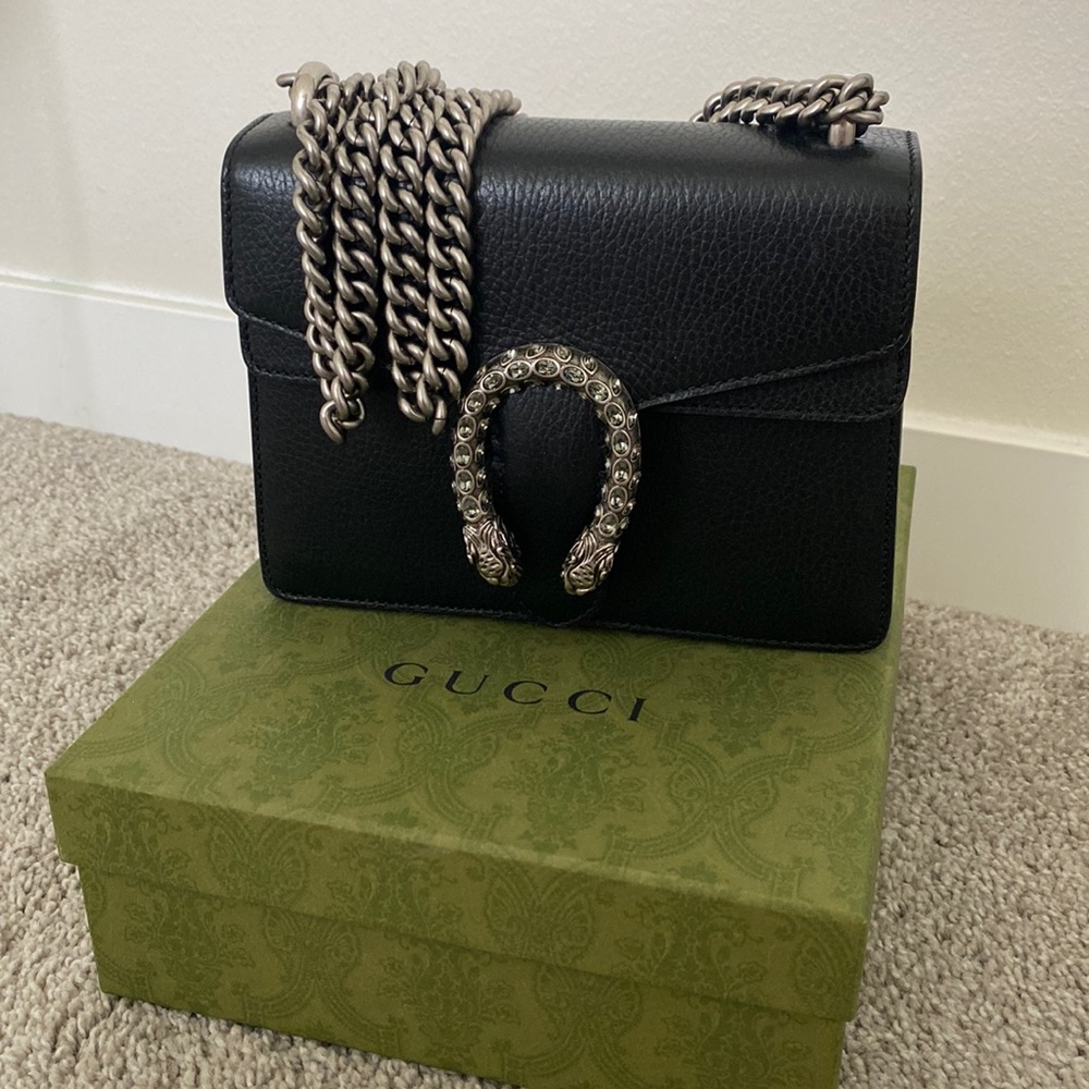 Gucci Dionysus leather mini bag